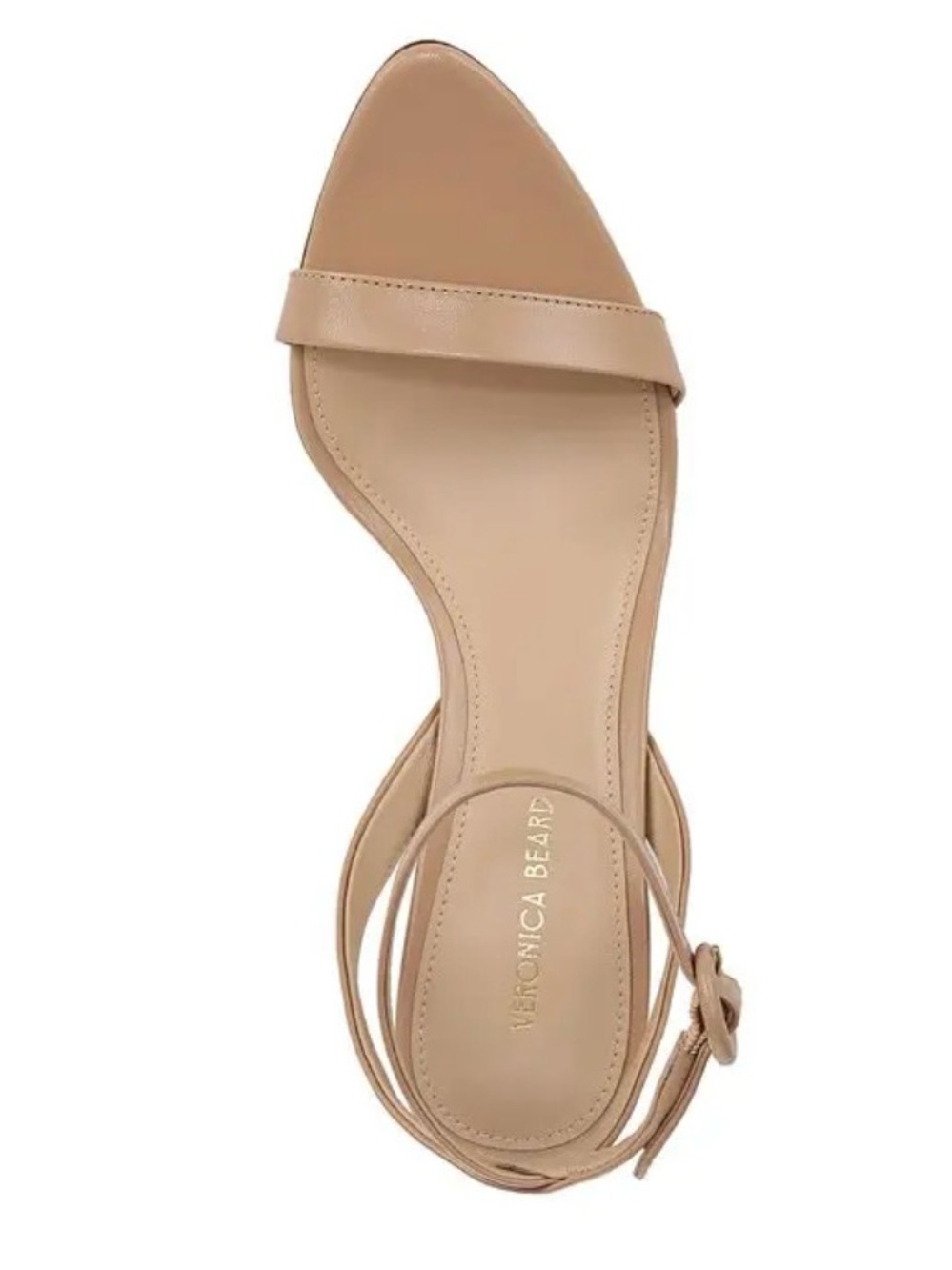 Veronica Beard NIB Darcelle Bisque Sandals 8M - Picture 7 of 7